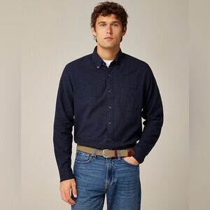 J Crew Yellow Tall brushed twill shirt BJ506
